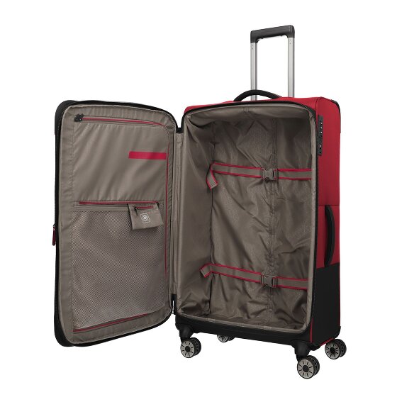 Travelite Crosslite 4 wielen Trolley XL 81 cm met uitbreidingsplooi Travelite Crosslite 4 wielen Trolley XL 81 cm met uitbreidingsplooi