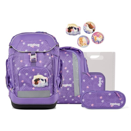 Ergobag Set rugzakken 6 st. incl. klittenbandset