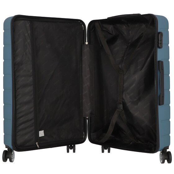 Nowi Bergamo 4 wielen Trolley 75 cm