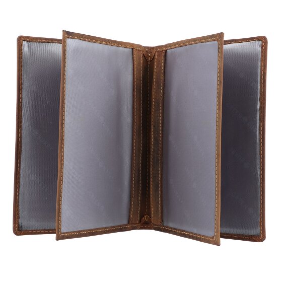Greenburry Vintage documentenhoes leer 12 cm
