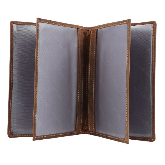 Greenburry Vintage documentenhoes leer 12 cm