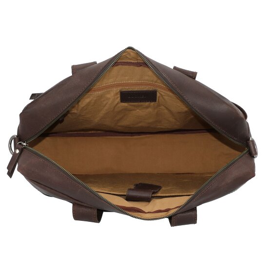 Burkely Vintage River aktetas Leer 41 cm Laptopcompartiment