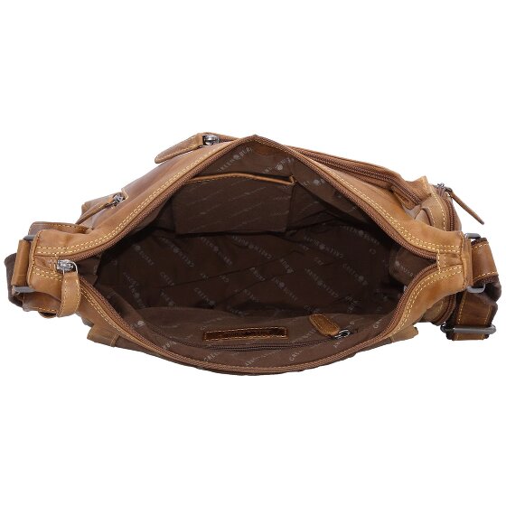 Greenburry Vintage Café Racer Messenger Leer 39 cm