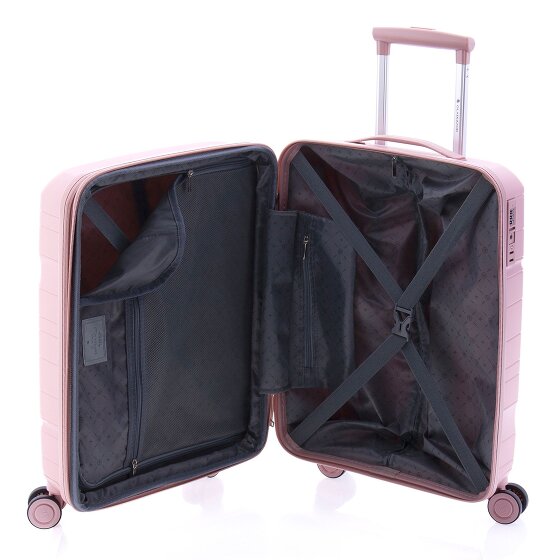 Gladiator 3800 4 wielen Cabinewagen 55 cm met uitbreidingsplooi