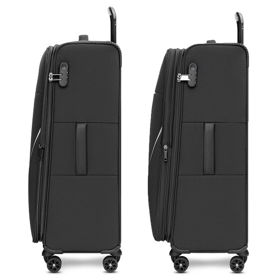 Stratic taska 4-wiel trolley L 76 cm met uitvouwbare plooi