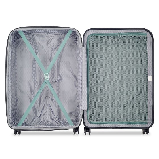 Delsey Paris Air Armour 4 wielen Kofferset 3-delig met uitbreidingsplooi