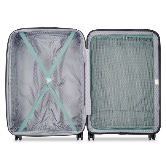 Delsey Paris Air Armour 4 wielen Kofferset 3-delig met uitbreidingsplooi