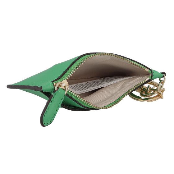 Lauren Ralph Lauren Zip Card Sleutel portemonnee Leer 13 cm