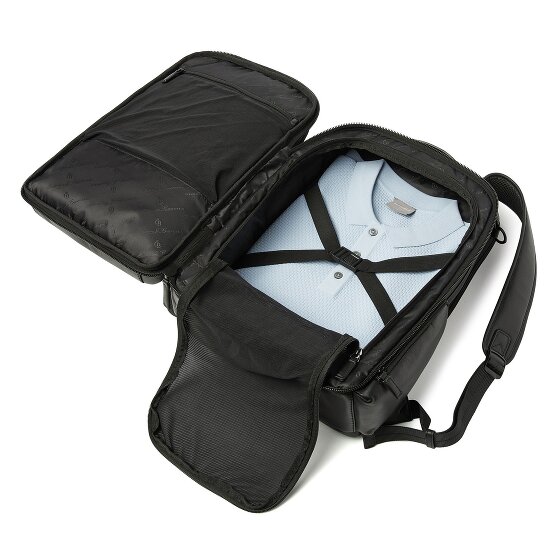 Castelijn & Beerens Nappa X reisrugzak RFID leer 43 cm laptop compartiment