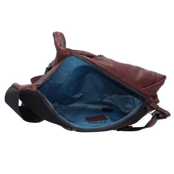 Piquadro Harper Schoudertas RFID Leer 38 cm