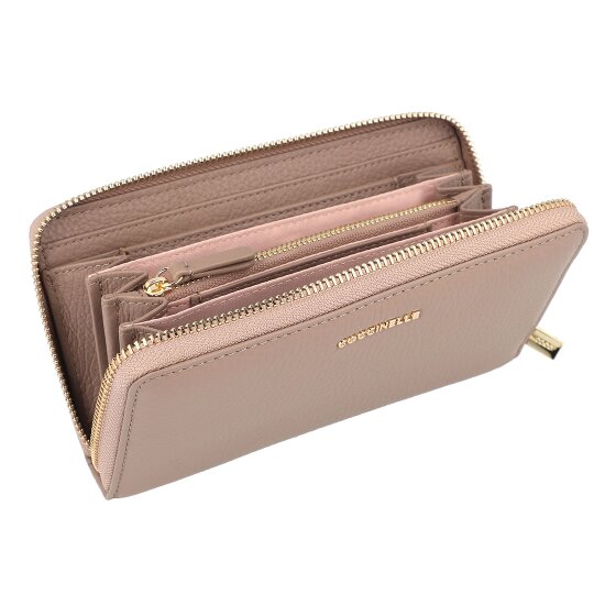 Coccinelle Metallic Soft Portemonnee Leer 18 cm