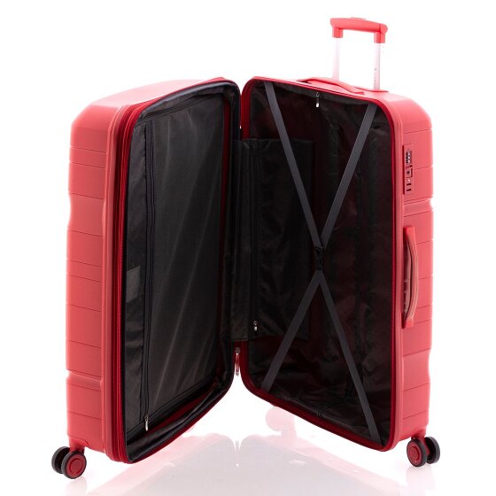 Gladiator 3800 4 wielen Trolley 77 cm met uitbreidingsplooi