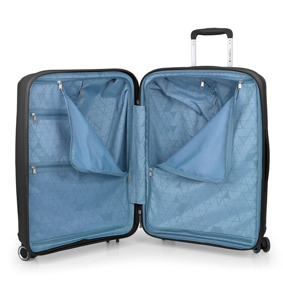 Gabol Queens 4 wielen Kofferset 3-delig met uitbreidingsplooi