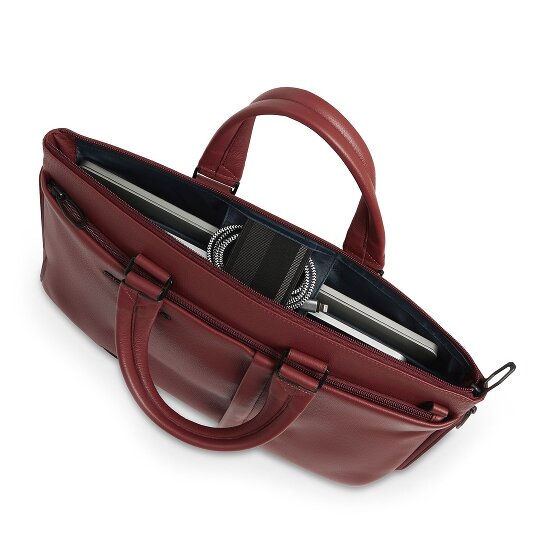 Piquadro Russel Koffer RFID-bescherming Leer 42 cm Laptop compartiment