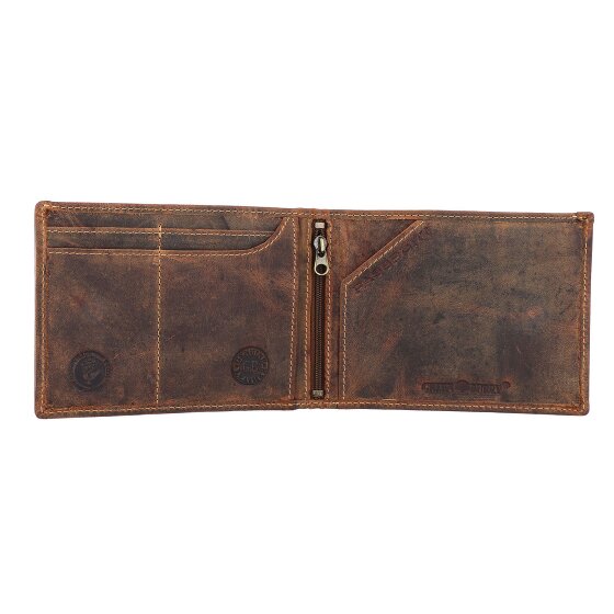 Greenburry Vintage lederen ID etui 14 cm