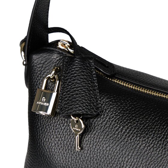 AIGNER Delia Schoudertas Leer 35 cm