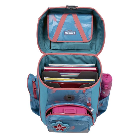 Scout Neo Exklusiv Safety Light Schooltas set 5-delig Scout Neo Exklusiv Safety Light Schooltas set 5-delig