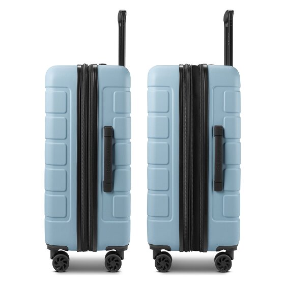 Saxoline Miami 4 wielen Trolley M 65 cm met uitbreidingsplooi