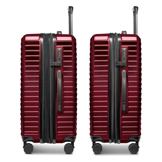Redolz Essentials 18 4 wielen Trolley 66 cm met uitbreidingsplooi