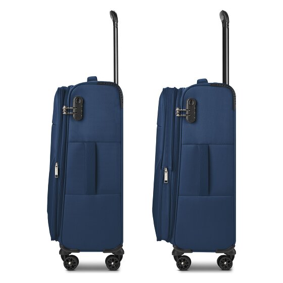 Stratic taska 4 wielen Trolley M 65 cm met uitbreidingsplooi
