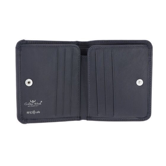 Golden Head Polo Portemonnee RFID-bescherming Leder 10.5 cm