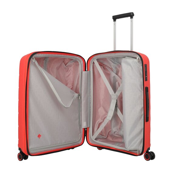 Travelite Burano 4 wielen Kofferset 3-delig met uitbreidingsplooi