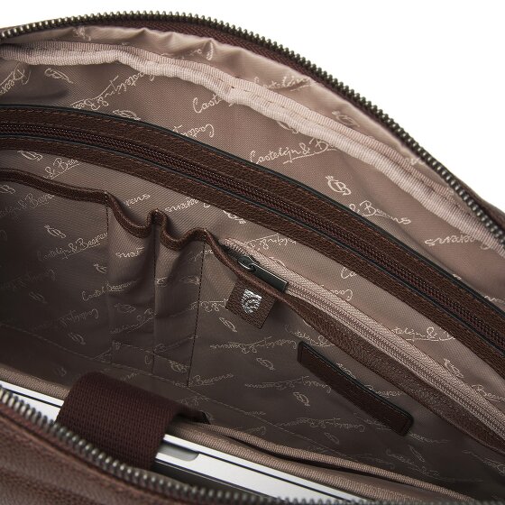 Castelijn & Beerens Linee Mirjam Schoudertas Leer 40 cm Laptop compartiment