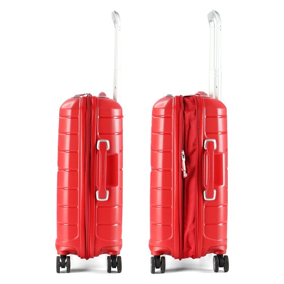 Samsonite Flux 4 wielen Cabinewagen 55 cm met uitbreidingsplooi