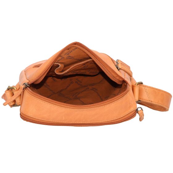 Greenland Nature Crossbody tas RFID-bescherming Leder 21 cm