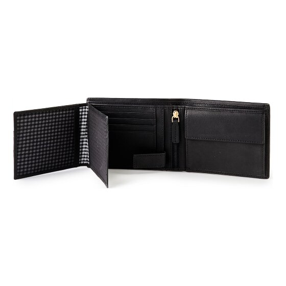 Esquire Chicago Portemonnee RFID-bescherming Leer 12 cm