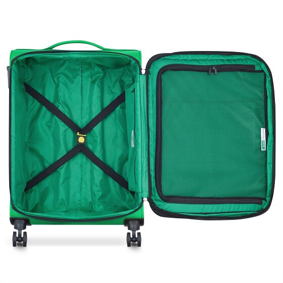 Delsey Paris x United Colors of Benetton Colour Bock 4-wiel trolley 67 cm met rekbare vouw