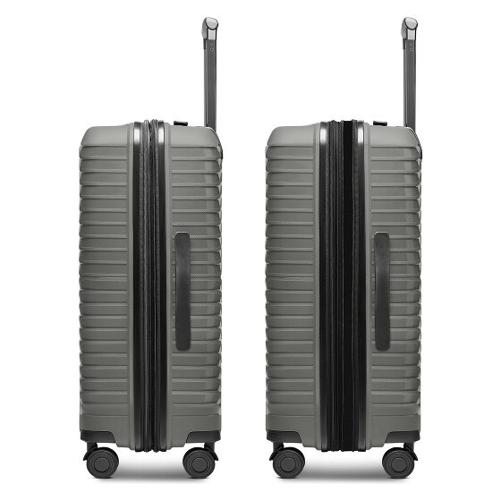 Stratic Shine 4 wielen Trolley 66 cm met uitbreidingsplooi