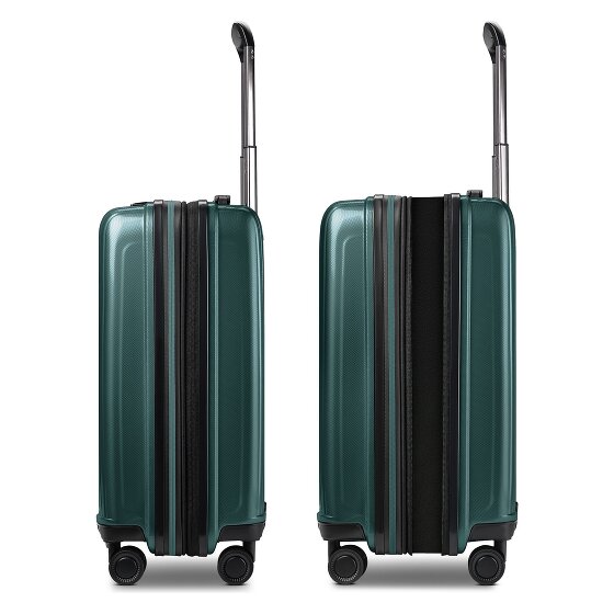 Redolz Essentials 14 kofferset 2 stuks cabine trolley met stretch vouw & beautycase