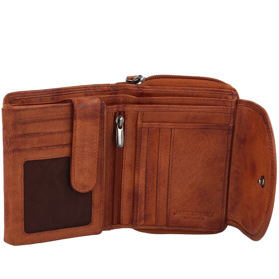 Jack Kinsky Nelson Portemonnee RFID Leer 12,5 cm