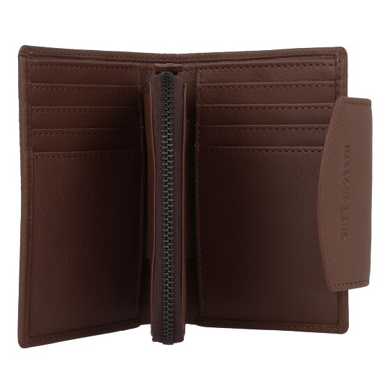 Harbour 2nd Just Pure Portemonnee RFID-bescherming Leer 13 cm