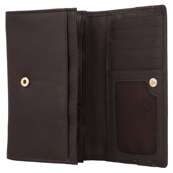mano Don Leonardo Portemonnee RFID Leer 16 cm