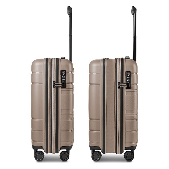 Redolz Essentials 11 4 wielen Cabinewagen 55 cm met uitbreidingsplooi