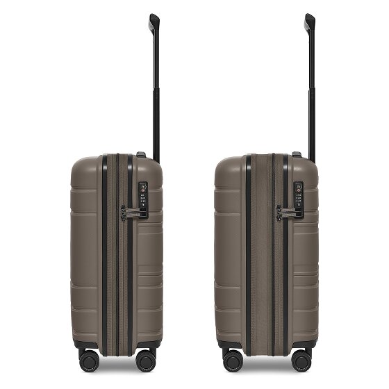 Redolz Essentials 11 4 wielen Cabinewagen 55 cm met uitbreidingsplooi