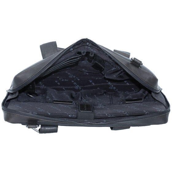 Plevier Navigator Tacan Koffer Leer 36 cm Laptop compartiment