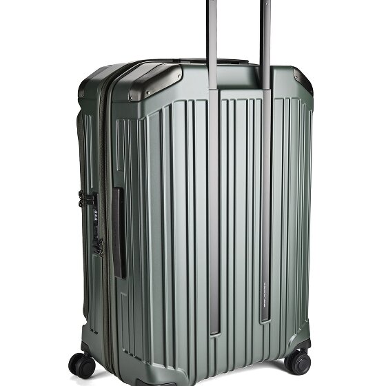 Piquadro PQ-Light 4 wielen Trolley M 69 cm met uitbreidingsplooi