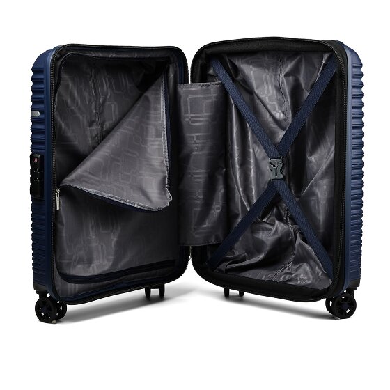 American Tourister Liftoff 4 wielen Cabinewagen 55 cm met uitbreidingsplooi