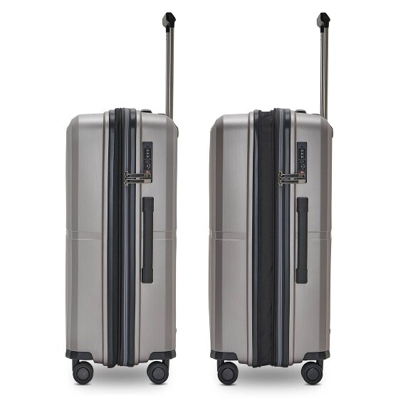 Pactastic Collection 01 4 wielen Trolley M 67 cm met uitbreidingsplooi