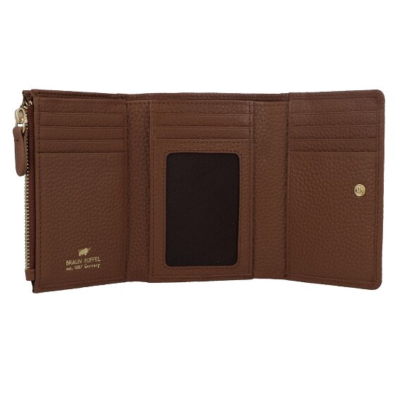 Braun Büffel Asti Portemonnee Leer 12 cm