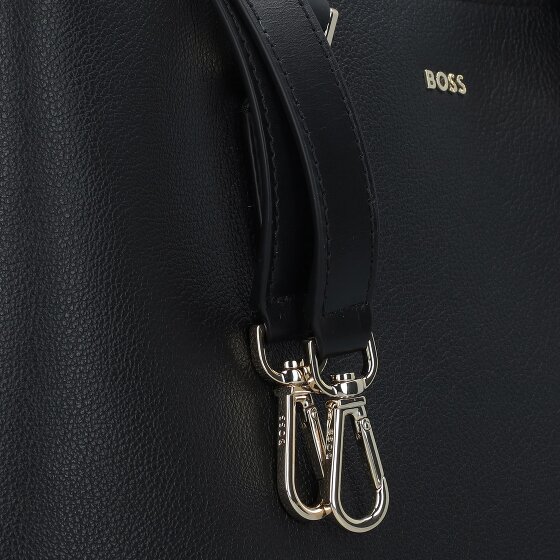Boss Alyce Shopper Tas Leer 35 cm Laptop compartiment
