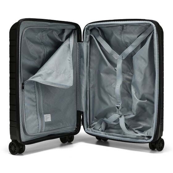 d&n Travel Line 4700 4 wielen Cabinewagen 55 cm met uitbreidingsplooi