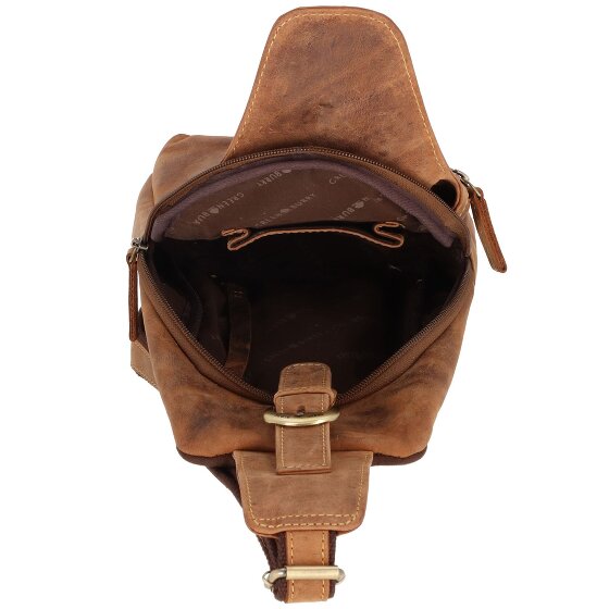 Greenburry Vintage Schoudertas Leer 16 cm