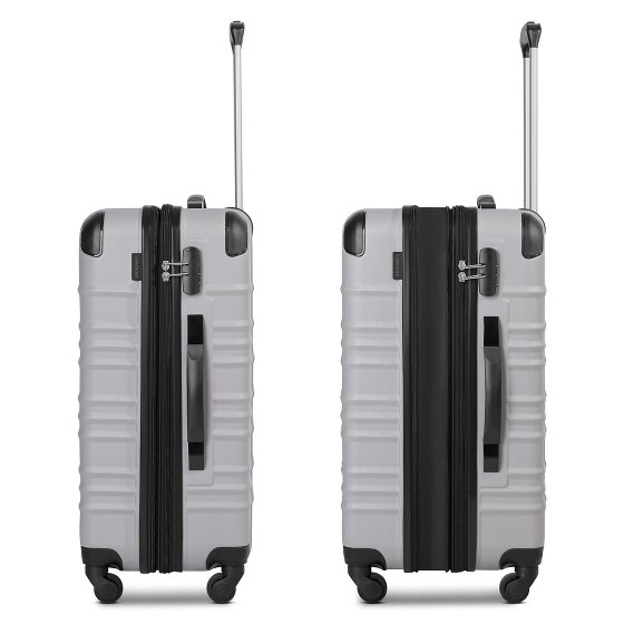 Wenger Amplar Evo 4 wielen Trolley M 65 cm met uitbreidingsplooi