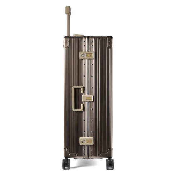 Aleon Traveler Macro trolley met 4 wielen, Aluminium, 77 cm