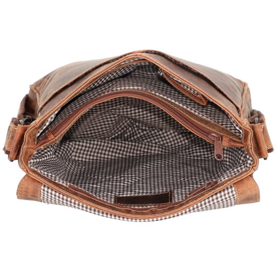Jack Kinsky Baltimore 4 Schoudertas Leer 28 cm