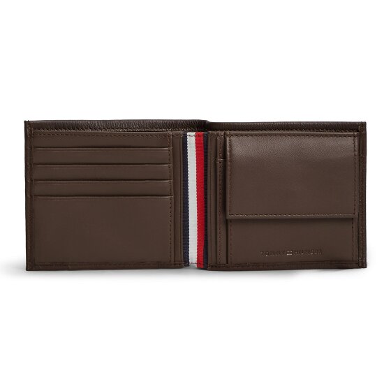 Tommy Hilfiger TH Corp Portemonnee Leder 11.5 cm